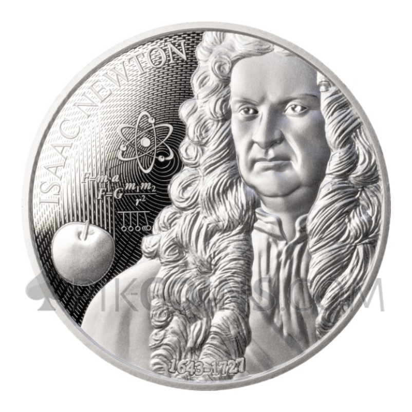 Issac Newton - Science Explained 2$ 1oz Niue 2025