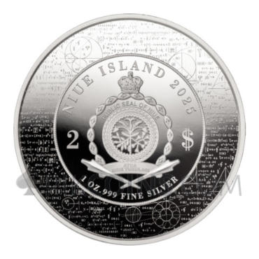 Issac Newton - Science Explained 2$ 1oz Niue 2025