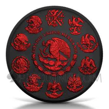 Libertad - Black Platinum Fire 1 Onza 1oz Mexico 2024