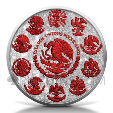 Libertad - Diamond Dust Fire 1 Onza 1oz Mexico 2024