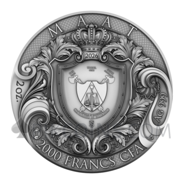 Maat - Echoes of Egypt 2000 Francs 2oz Cameroon 2026