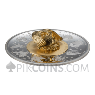 Mastersize Plateau Eagle 10$ 10oz Barbados 2026