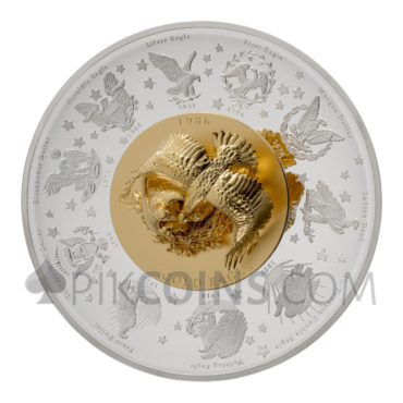 Mastersize Plateau Eagle 10$ 10oz Barbados 2026