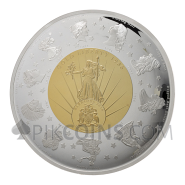 Mastersize Plateau Eagle 10$ 10oz Barbados 2026