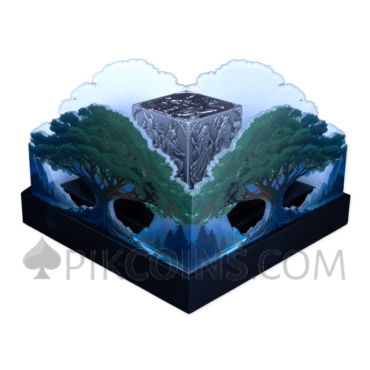 Norse Gods Silver Cube 500 Francs CFA 1kg Burundi 2026