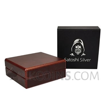 Satoshi Silver Whale Edition Rose Gold Line 1000 Satoshi 21g 2026