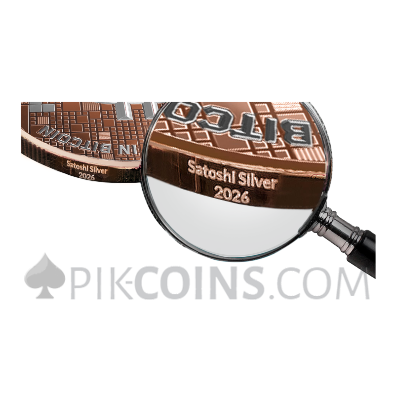 Satoshi Silver Whale Edition Rose Gold Line 1000 Satoshi 21g 2026 - Image 9