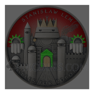 Stanisław Lem - Fables for Robots 2000 Francs 200g Cameroon 2025