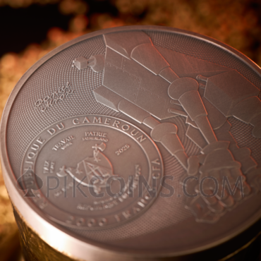 Stanisław Lem - Fables for Robots 2000 Francs 200g Cameroon 2025