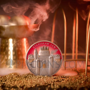 Stanisław Lem - Fables for Robots 2000 Francs 200g Cameroon 2025