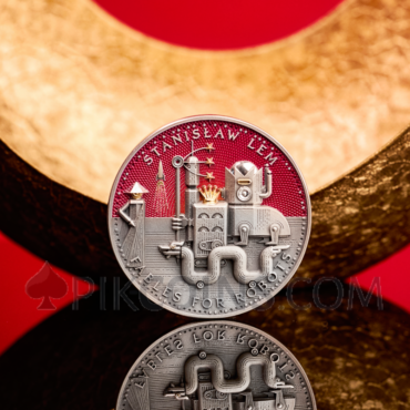 Stanisław Lem - Fables for Robots 1000 Francs 2oz Cameroon 2025