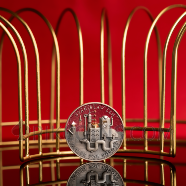 Stanisław Lem - Fables for Robots 1000 Francs 2oz Cameroon 2025