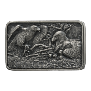 Eagle - Trésors Familles Animale 1000 Francs CFA 1oz Benin 2026