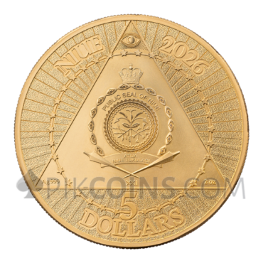 United We Stand - 250 Years of USA Independence 5$ 2oz Niue 2026