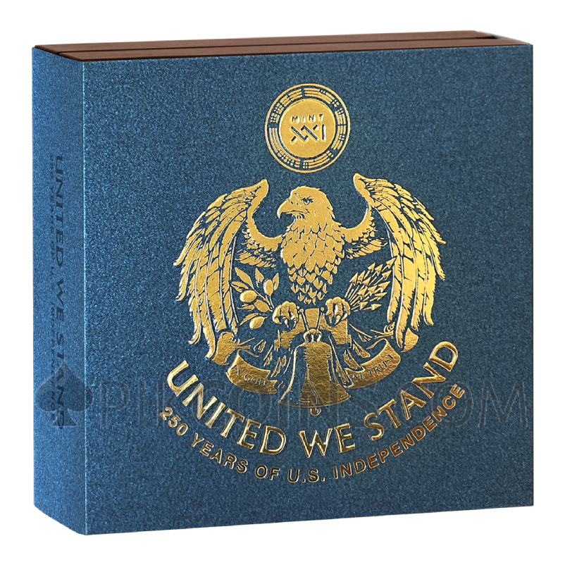 United We Stand - 250 Years of USA Independence 5$ 2oz Niue 2026 - Image 3