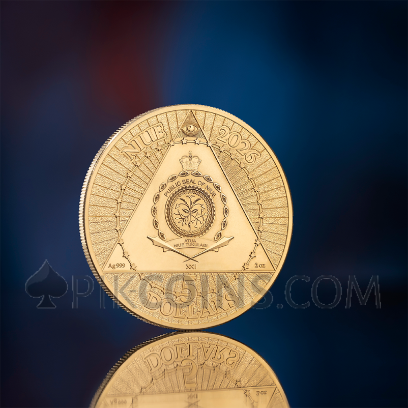 United We Stand - 250 Years of USA Independence 5$ 2oz Niue 2026 - Image 6