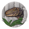 Velociraptor UHR Antiqued – Jurassic Life 10$ 1oz Liberia 2026