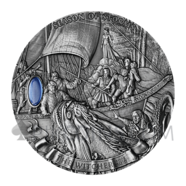 Season of Storms - The Witcher Book 50$ 1kg Niue 2025