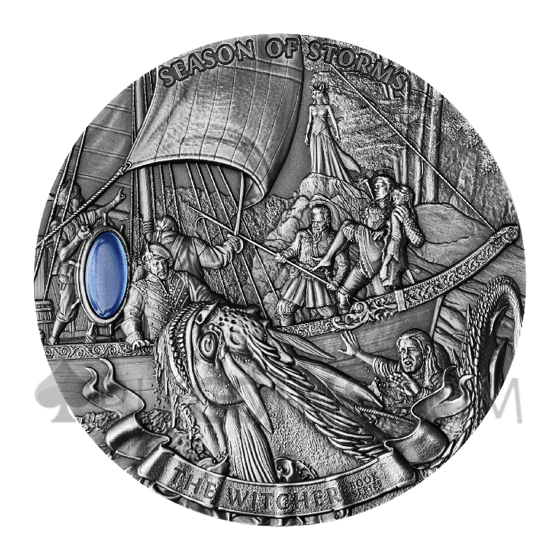 Season of Storms - The Witcher Book 50$ 1kg Niue 2025