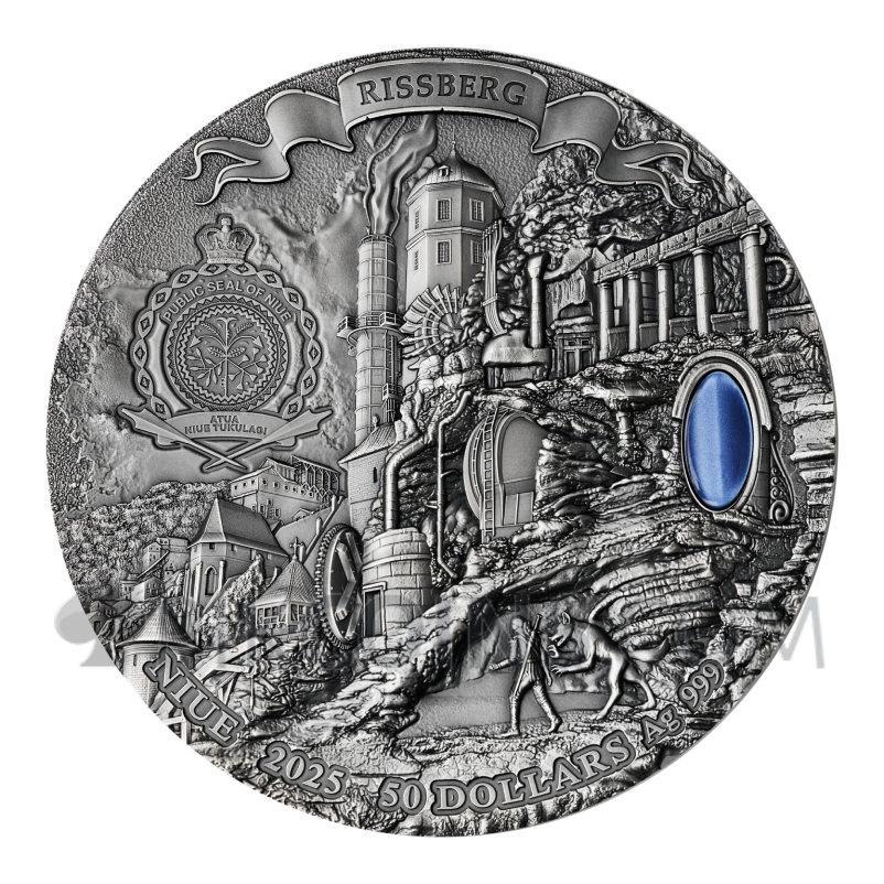 Season of Storms - The Witcher Book 50$ 1kg Niue 2025 - Image 2