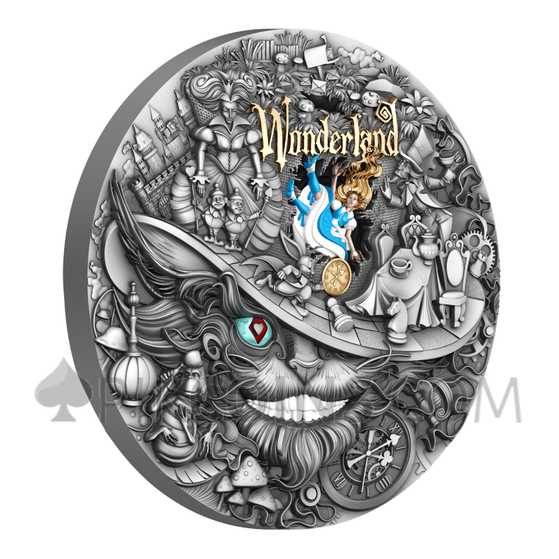 Wonderland 5$ 2oz Niue 2026 - Image 3