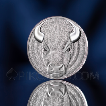 Bull 1000 Satoshi 1oz United Crypto States 2026