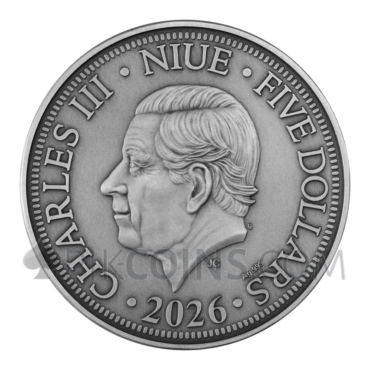 Compass Rose 5$ 2oz Niue 2026