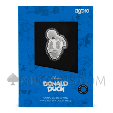 Donald Duck - Disney Iconic Expressions 1$ 0,5oz Niue 2026