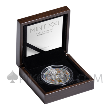 Erato and Polyhymnia - The Nine Muses 2000 Francs CFA 2oz Cameroon 2026