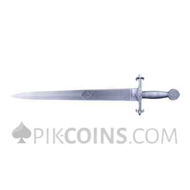 Excalibur - 3D Sword 5$ 3oz Samoa 2026