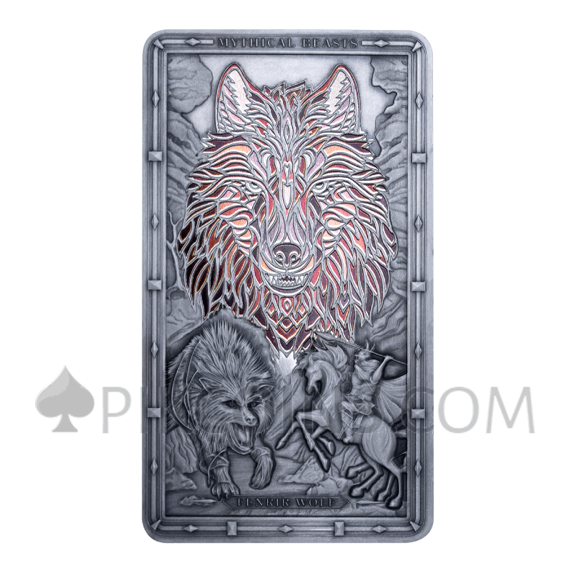 Fenrir Wolf - Mythical Beast 5$ 2oz Samoa 2026