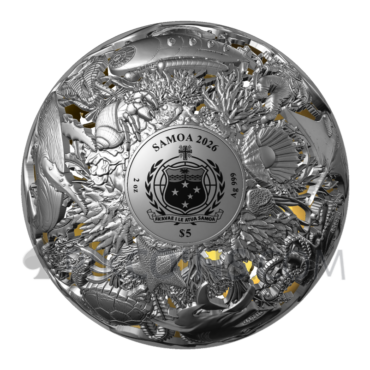 Sea & Surface - Filigree Spherical 5$ 2oz Samoa 2026
