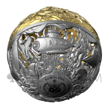 Sea & Surface - Filigree Spherical 5$ 2oz Samoa 2026