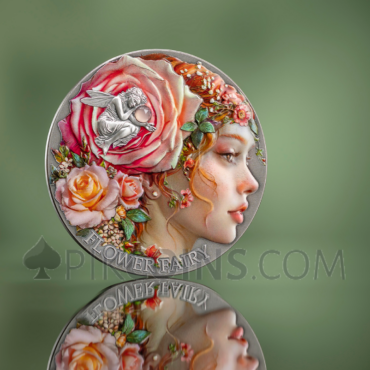 Flower Fairy - Nature Spirits 2000 Francs CFA 2oz Cameroon 2026