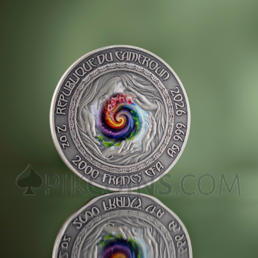 Flower Fairy - Nature Spirits 2000 Francs CFA 2oz Cameroon 2026