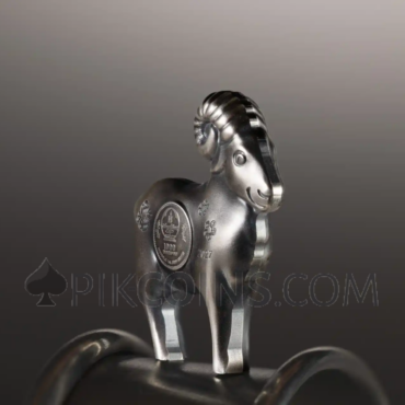 Fluffy Sheep - Lunar Year 1000 Togrog 1oz Mongolia 2027