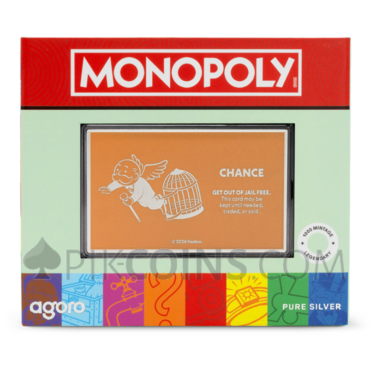 Get Out Of Jail Free - Chance Card Monopoly 2$ 1oz Niue 2026