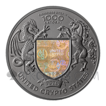 Hemp 1000 Satoshi 1oz United Crypto States 2026
