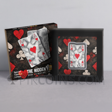 Hidden Ace - Deck of Destiny 2$ 1oz Niue 2026