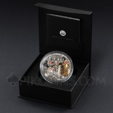 Knights Templar 5$ 2oz Niue 2026