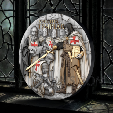 Knights Templar 5$ 2oz Niue 2026