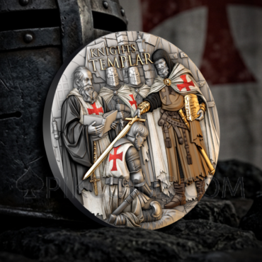 Knights Templar 5$ 2oz Niue 2026