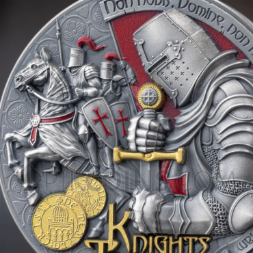 Knights Templar - Secret Societies 2$ 2oz Samoa 2026