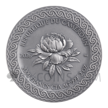 Pegasus and the Muse - Celestial Beauty 2000 Francs CFA 2oz Cameroon 2026