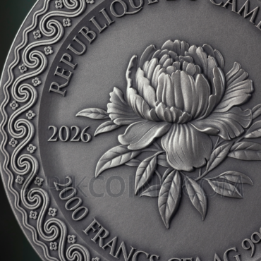 Pegasus and the Muse - Celestial Beauty 2000 Francs CFA 2oz Cameroon 2026