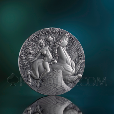 Pegasus and the Muse - Celestial Beauty 2000 Francs CFA 2oz Cameroon 2026