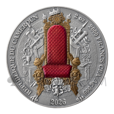 Persian Empire - The Legacy of The Greatest Empires 2000 Francs CFA 2oz Cameroon 2026