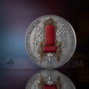 Persian Empire - The Legacy of The Greatest Empires 2000 Francs CFA 2oz Cameroon 2026