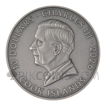 Scottish Highlands - Golden Landscapes 10$ 2oz Cook Islands 2026