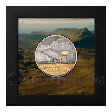 Scottish Highlands - Golden Landscapes 10$ 2oz Cook Islands 2026